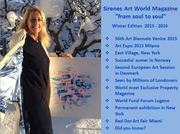 Magazine: Sirenes Art World Magazine - Winter Edition 2016