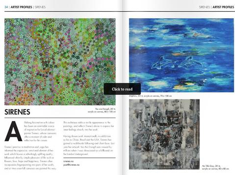 Magazine: one of UK's top 20 most exciting contemporary artists