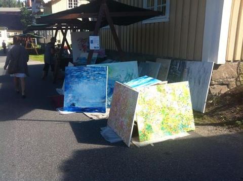 Exhibition: artwork outdoor at Bærums Verk